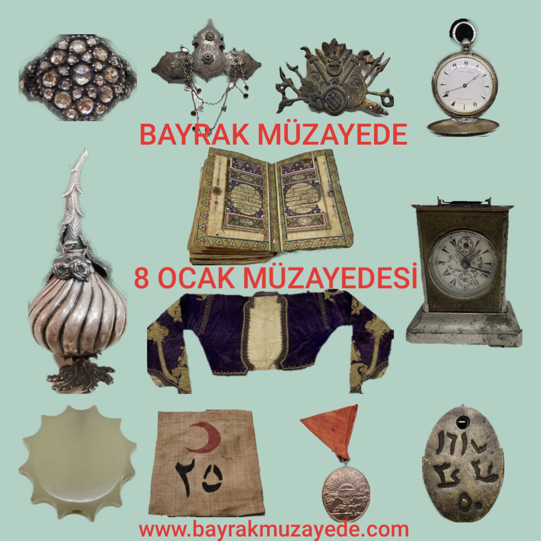 8 OCAK MÜZAYEDESİ - Bayrak Müzayede