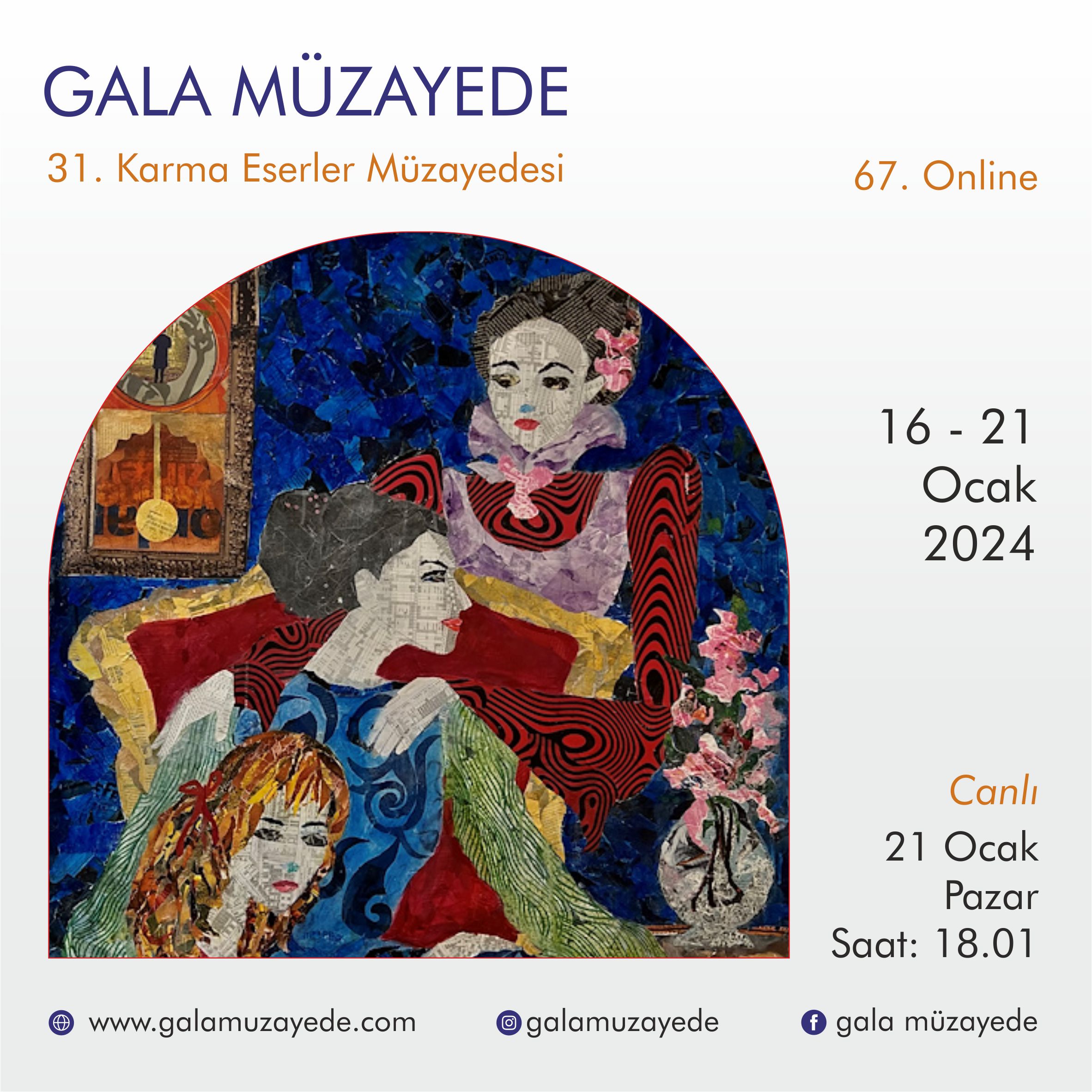 66. ONLİNE 35. RESİM MÜZAYEDESİ - Gala Müzayede